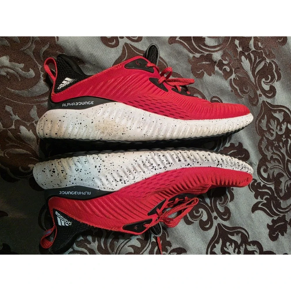 Size 9 - Adidas Alphabounce 1 Vivid Red